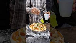 Italian pizza wo bhi street pe foodie foodblogger foodreview subscribe [upl. by Danieu978]