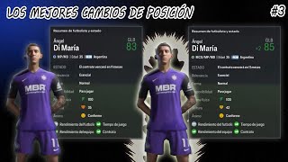 LOS MEJORES CAMBIOS DE POSICIÓN DE MODO CARRERA  EA FC 2024 [upl. by Leinod165]