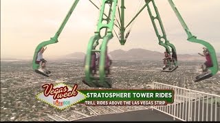 Vegas Stratosphere Tower Rides [upl. by Eggett]