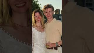 Newly married Talulah Riley amp Thomas BrodieSangster shorts celebritycouple viral [upl. by Anidualc492]