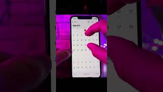 Haz ZOOM en CALENDARIO con iOS18 🤯 [upl. by Ddej]