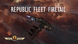 EVE Solo PVP Republic Fleet Firetail [upl. by Niraa949]