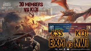 GOTWIC  TheScott ⚔️KvK⚔️  30 EXM members vs NW1🔥 [upl. by Anen288]