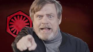 Star Wars Mark Hamill interview  Nazi droid [upl. by Ennalorac968]