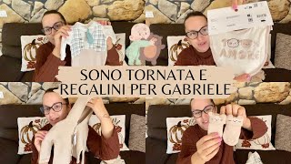 SONO TORNATA E REGALINI PER GABRIELE  Eleonora Home [upl. by Eenert718]