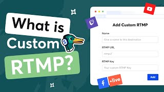 How to Setup Custom RTMP For Live Streaming the Complete Guide [upl. by Lief146]