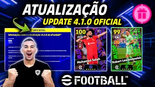 ATUALIZAÇÃO UPDATE 410 OFICIAL GIRO GRÁTIS CHAMPIONS POTW E NOVIDADES NO EFOOTBALL 2025 MOBILE [upl. by Rona]