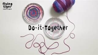 DoItTogether Paper plate weaving [upl. by Trin]