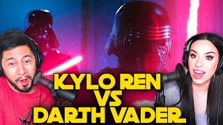 Kylo Ren vs Darth Vader  FORCE OF DARKNESS  A Star Wars FanFilm  REACTION wcarlyking [upl. by Savage]