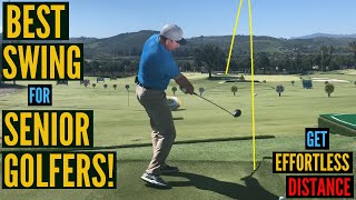 BEST SWING for Senior Golfers  Increase Distance [upl. by Marvin597]