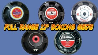 Speaker full range 12 inch terbaik [upl. by Iahk]