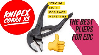 Knipex Cobra XS  the BEST edc pliers Bests a Leatherman by Miles [upl. by Ycam]