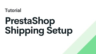 Printify Tutorial Setting Up Shipping with PrestaShop [upl. by Aisatna]