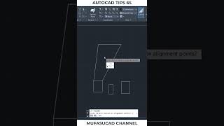 AutoCAD Tips 65 Move And Scaling Shorts [upl. by Earahc222]