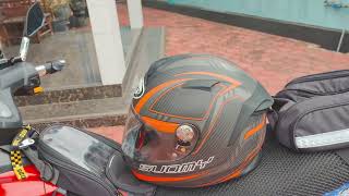 helm suomy sr sport carbon red matte limited edition [upl. by Georgia]