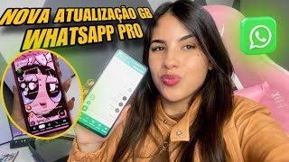 SAIU🔥WHATSAPP GB ATUALIZADO FUNCIONANDO PARA TODOS última atualização [upl. by Eelrak692]