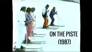 ON THE PISTE 1987  BBC DOCUMENTARY  80s SKIING [upl. by Gnirol]