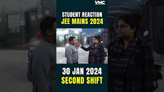 🎯Maths कर लिया तो IIT पक्का 💪🏼 Student Reaction On Jee Main 2024 ytshortsvideo shorts trending [upl. by Ettelorahc]