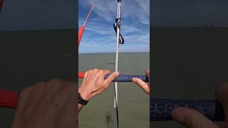 kiteflying kitesurfing jump kitesurfclub extremesports kitesurfer watersports gopro [upl. by Netsoj]