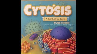 Играем в настольную игру Cytosis A Cell Biology Game Микромир Биология Клетки [upl. by Attiuqahs]