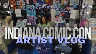 Artist Alley Vlog ICC 2024  selling at my biggest convention  artist alley thoughts [upl. by Mulcahy110]