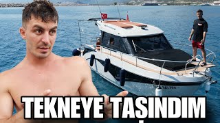 EVİMİ TEKNEYE TAŞIDIM TEKNEDE YAŞAMAK [upl. by Nnyleimaj417]