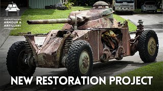 WORKSHOP WEDNESDAY Panhard EBR 90 Armoured Recon Vehicle RESTORATION PROJECT briefing [upl. by Burrows]