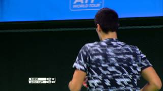 Dimitrov scores a great point [upl. by Arrekahs873]