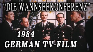 quotDie Wannsee Conferencequot 1984  Important German WW2 Conspiracy Film [upl. by Lamag]