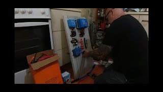 Vauxhall Vivaro Campervan Build 15 Wiring The Mains Electric Board [upl. by Laws]