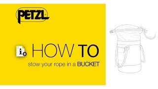 HOW TO stow your rope in a BUCKET [upl. by Myriam604]