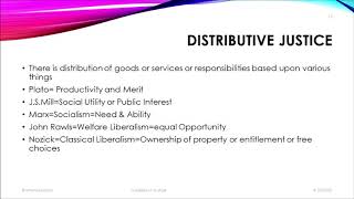 Distributive Justice [upl. by Affra]