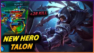 YENİ HERO TEK ATIYOR DAKİKADAN HIZLI KILL MONTAGE TALON ÖĞRETİCİ  Wild Rift [upl. by Madancy]