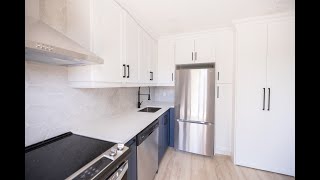 2 Bedroom Kitchener FULL Apartment Reno [upl. by Nosimaj]