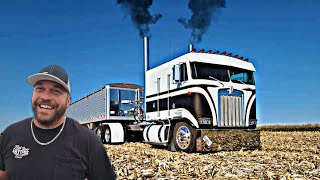 The Only 1985 Kenworth K100 Cabover Like This In America I Own 9 Old School Semi Trucks [upl. by Akehsar]