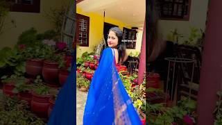 Sareeee💙🩷🧿 youtube youtubeshorts shorts saree kodagu coorg sareelove sareefashion [upl. by Margarida]