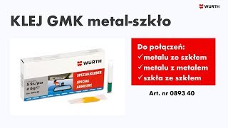 Klej GMK metal szkło [upl. by Barrow187]