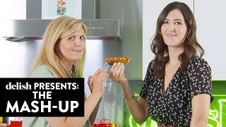 DArcy Carden​ Made The Most NSFW Food MashUp Ever  The MashUp  Delish  Ep 6 [upl. by Dexter]