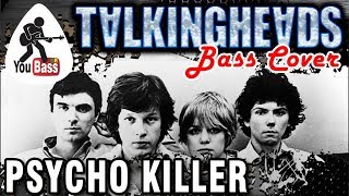 Talking Heads  Psycho Killer Bass Cover [upl. by Bogusz]