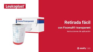 Leukoplast  Retirada fácil con Fixomull transparent [upl. by Adnohsat123]