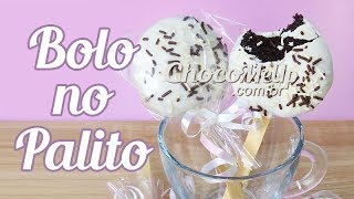 CAKE POPS DE BRIGADEIRO  Bolo no Palito  Páscoa  Receita ChocoMeUp [upl. by Anitnahs]