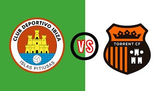 Torrent CF vs Ibiza Islas Pitiusas En Vivo Segunda División Española RFEF 2024 [upl. by Dyan]