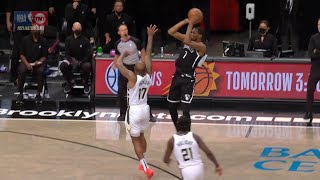 Kevin Durant saves the Nets 😲 Bucks vs Nets Game 7 [upl. by Einahteb]