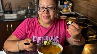 Sopa de fideo con verduras 🌽 cocinandoconmami [upl. by Langelo]