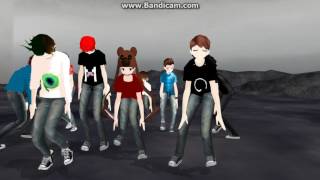 MMD x YouTubers Help Me Mark Jack Entoan Dlive Yami Pewds Cry Marzia Dan Phil amp Ken [upl. by Fink]