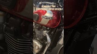 Bonneville T120  Elvis Presley Limited Edition triumph elvispresley [upl. by Birmingham]