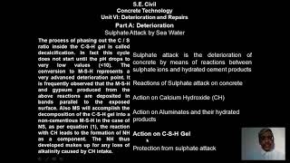 3 Sulphate Attack [upl. by Batty]