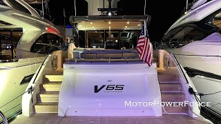 Princess V65 2022 Yacht Walkaround Tour [upl. by Vance263]