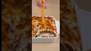 THE BEST LASAGNA RECIPE EVER 😋🤤💯cook delicious shorts [upl. by Dituri]