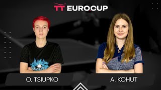 1900 Oleksandra Tsiupko  Alina Kohut 04122024 TT EuroCup Ukraine STAR TABLE 3 [upl. by Hilleary879]